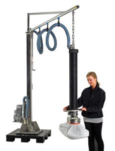 Vaccum Sack Lifting and Splitting